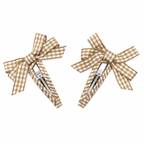 Plaid Hairclips