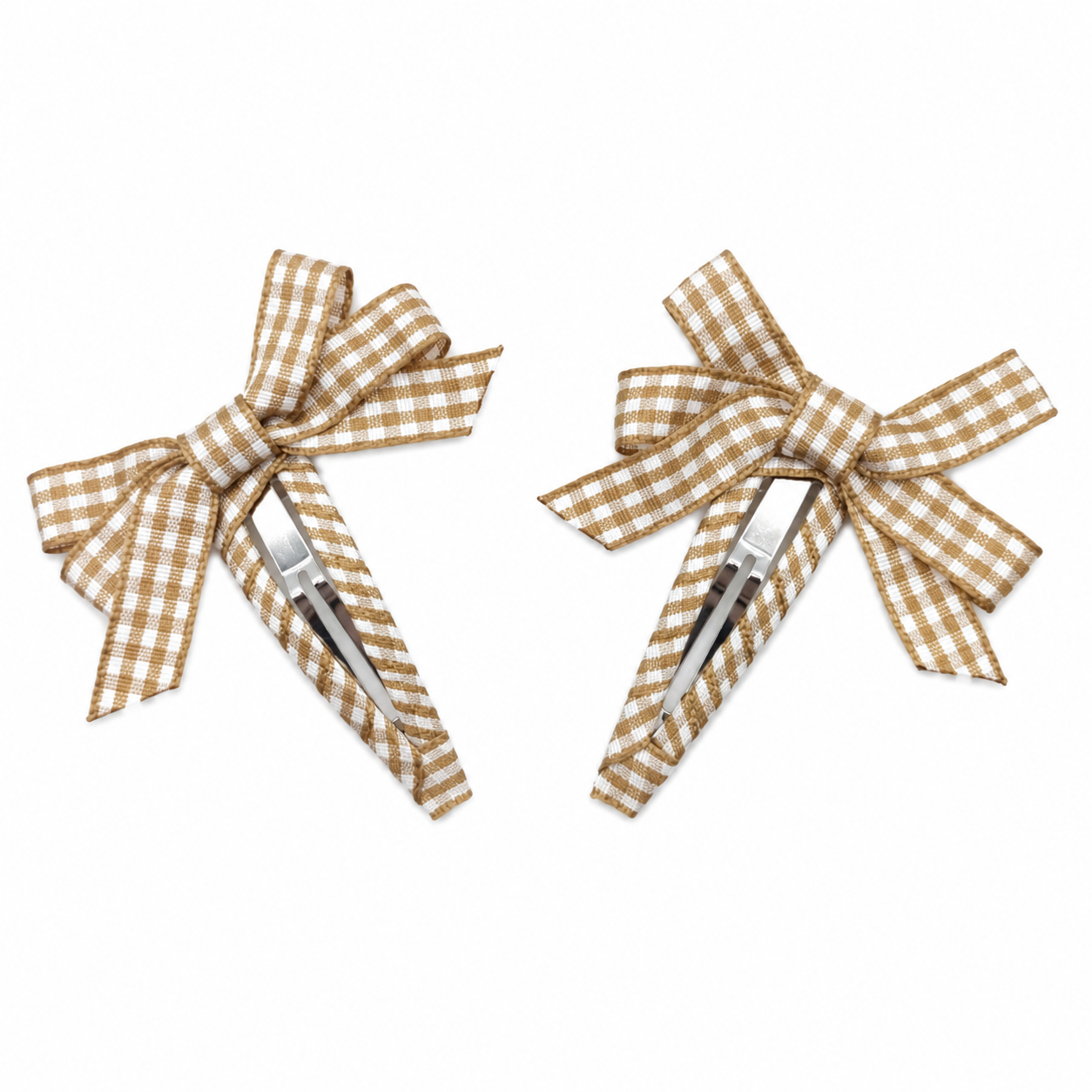 Plaid Hairclips