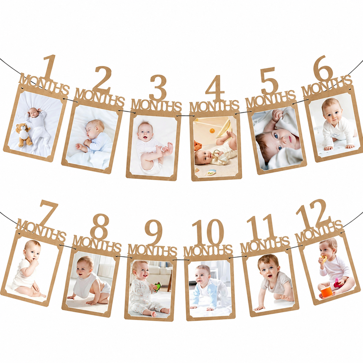 1 to 12 Garland