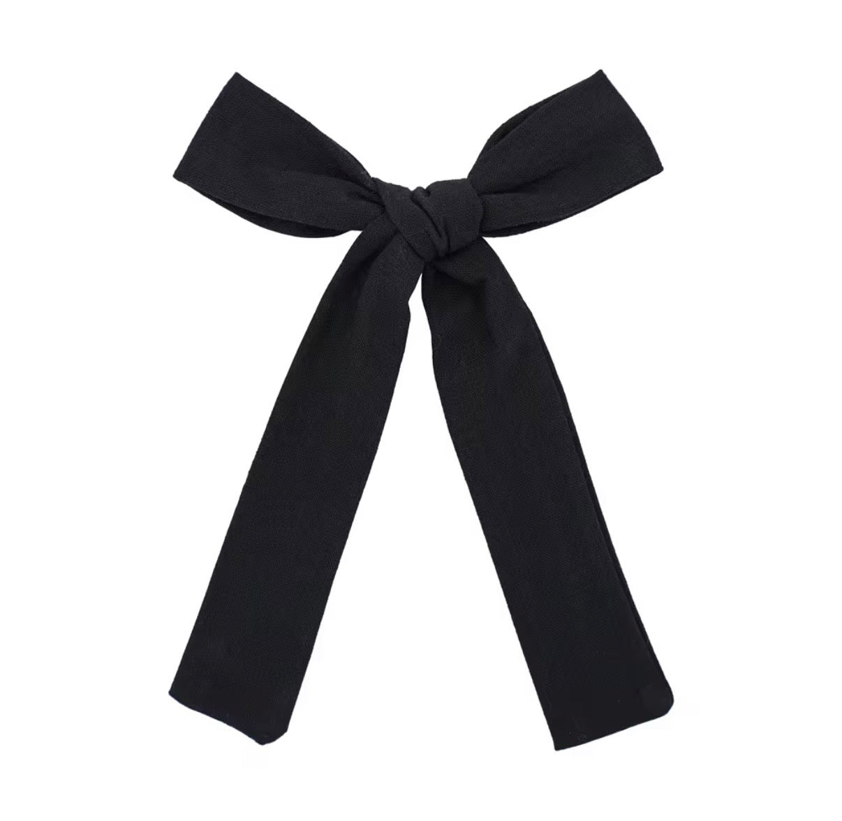 Long Linen Bow