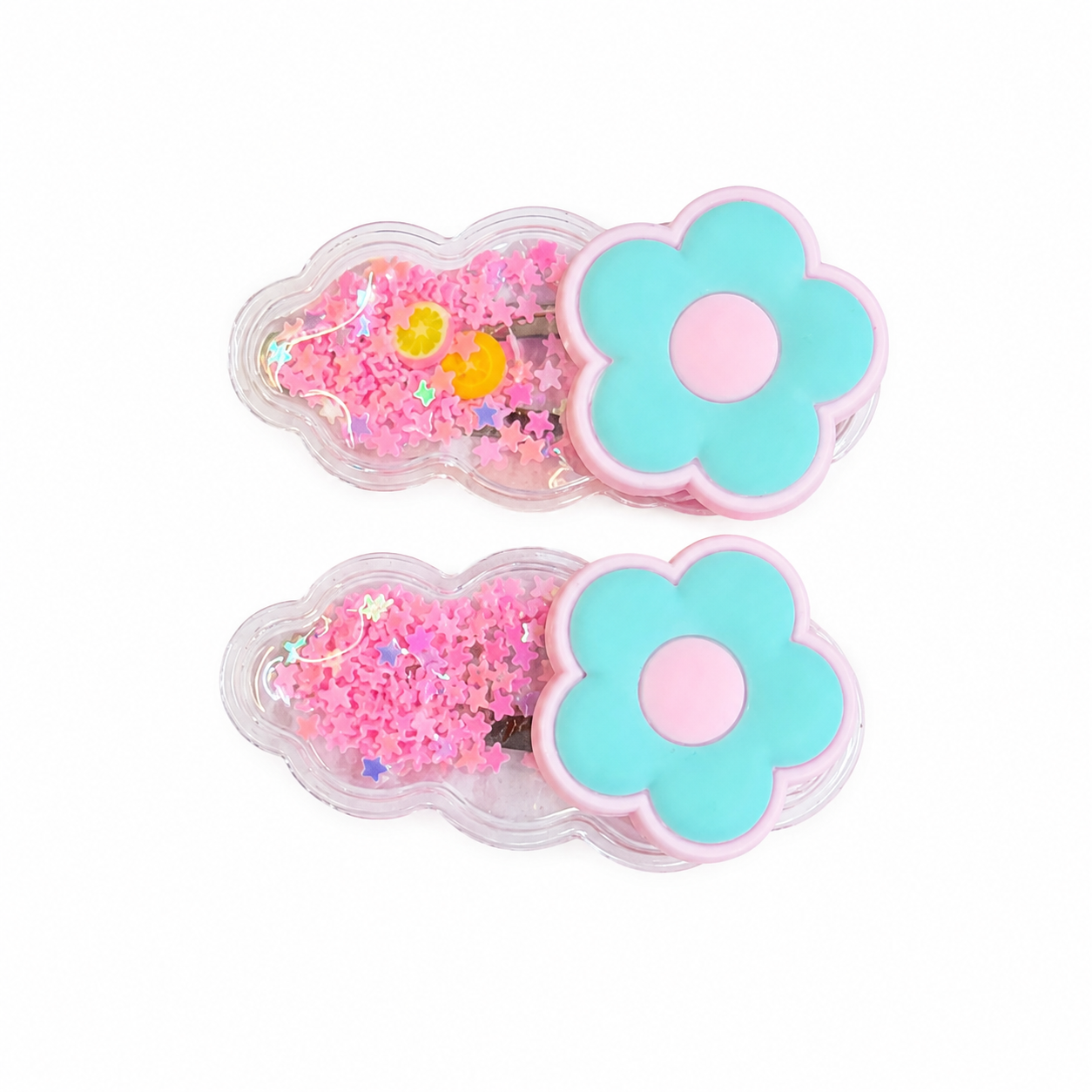 Flower Shaker Hair Clips