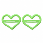 Big Heart Hair Clips
