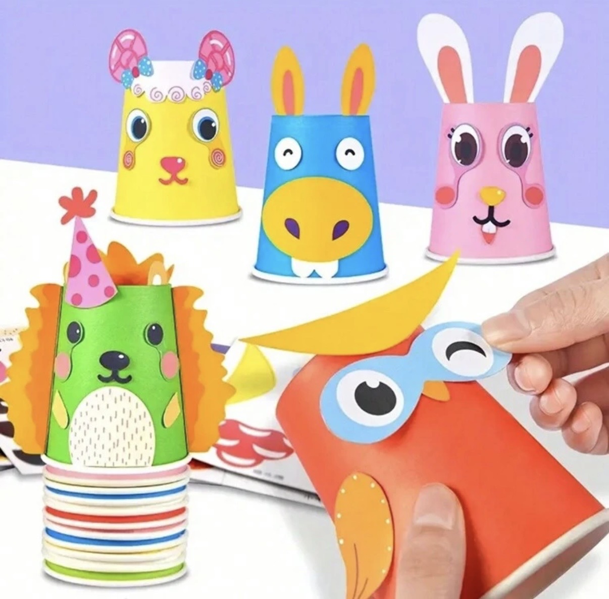 Paper Cup Craft Set