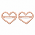 Big Heart Hair Clips