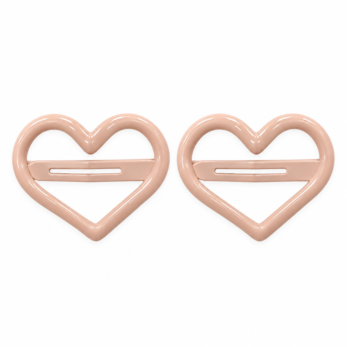 Big Heart Hair Clips