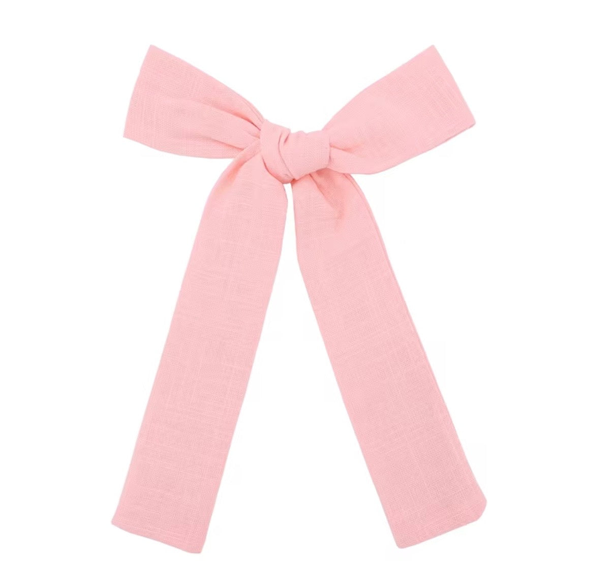Long Linen Bow