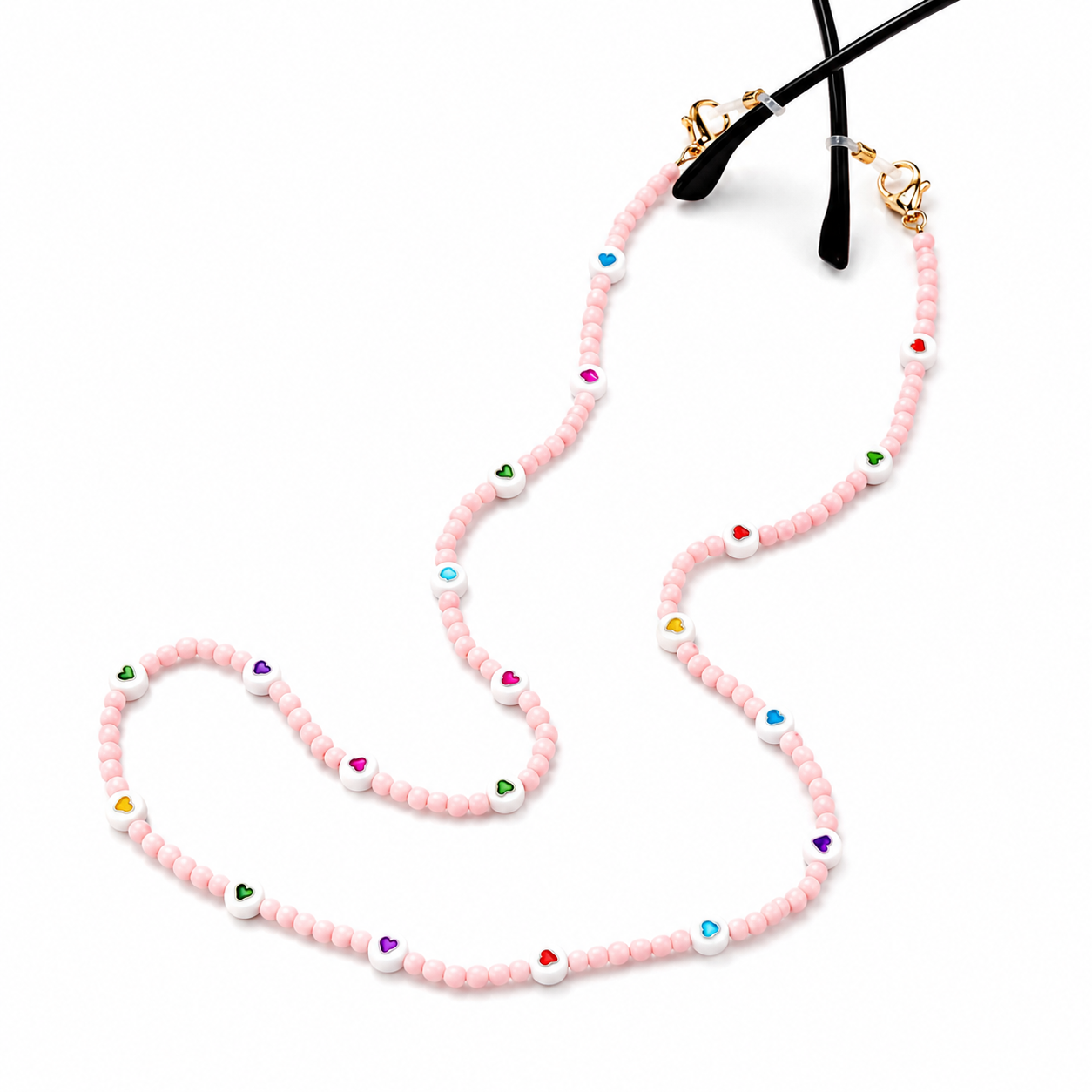 Hearts Sunglasses Chain 