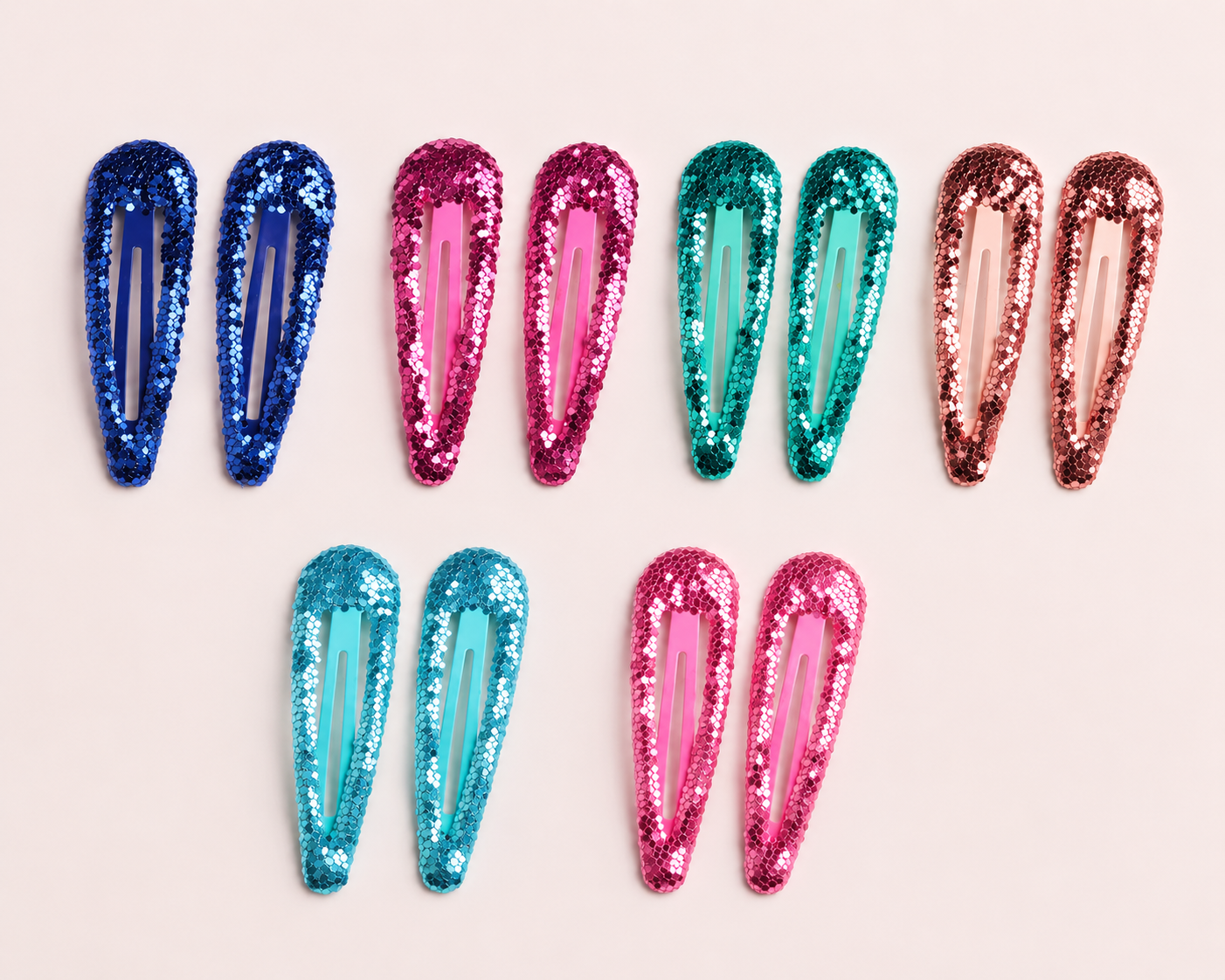 Glitter Hairpins