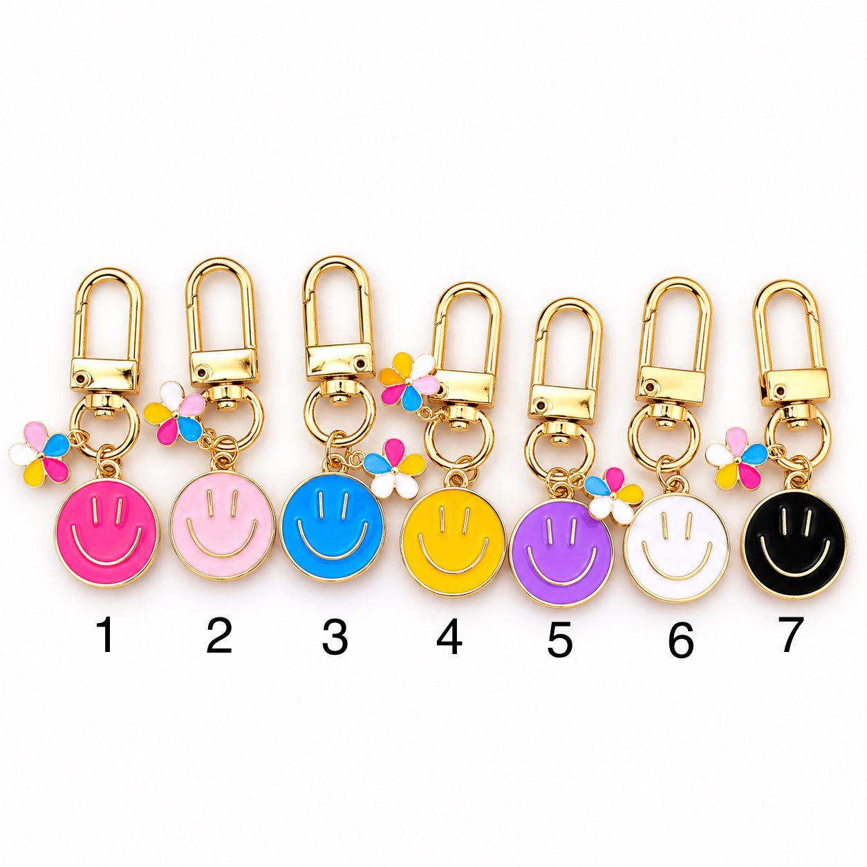 Smiley Keychain