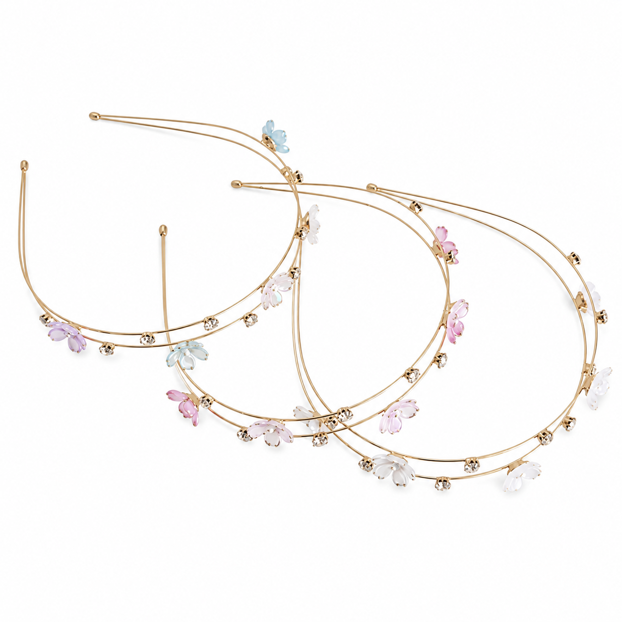 Metal Flower Headband