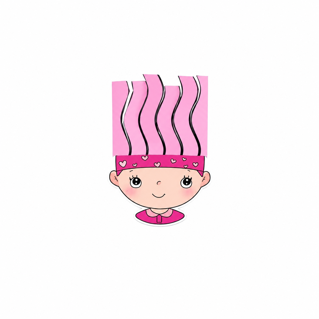 Hairstyle Paper Cutting Set