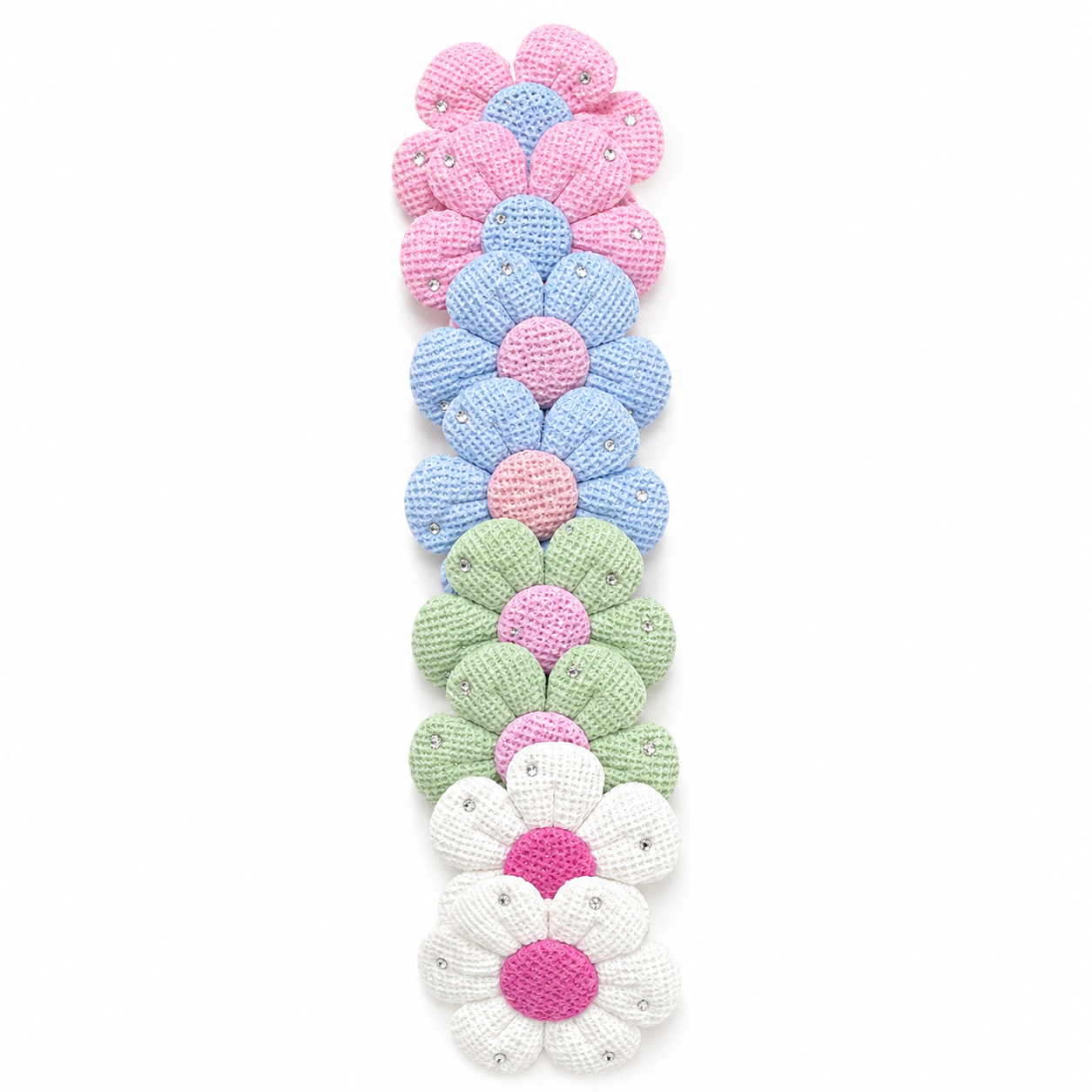 Small Flower Hair Clips