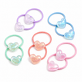 Heart Elastic Hair Ties