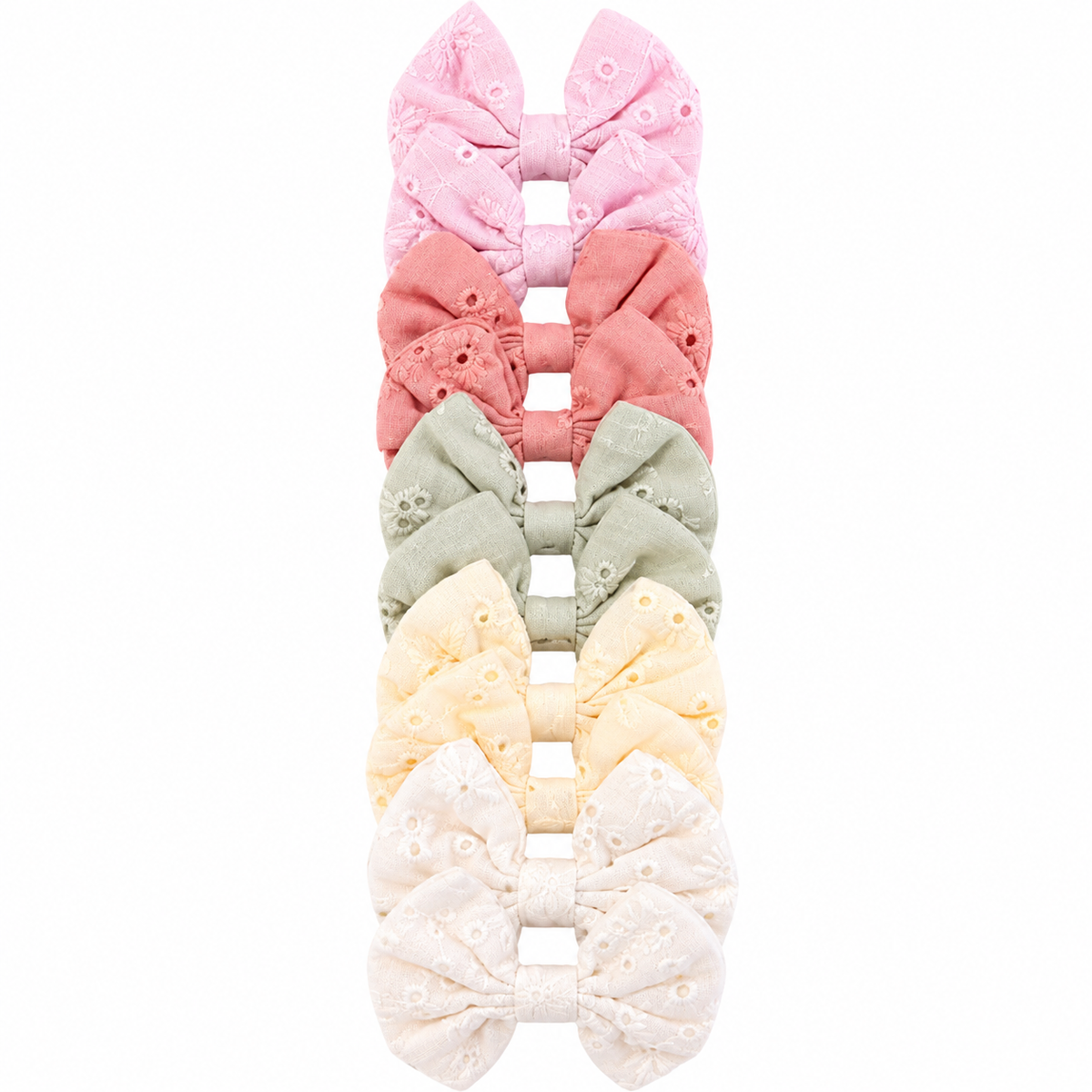 Embroidery Bows Set