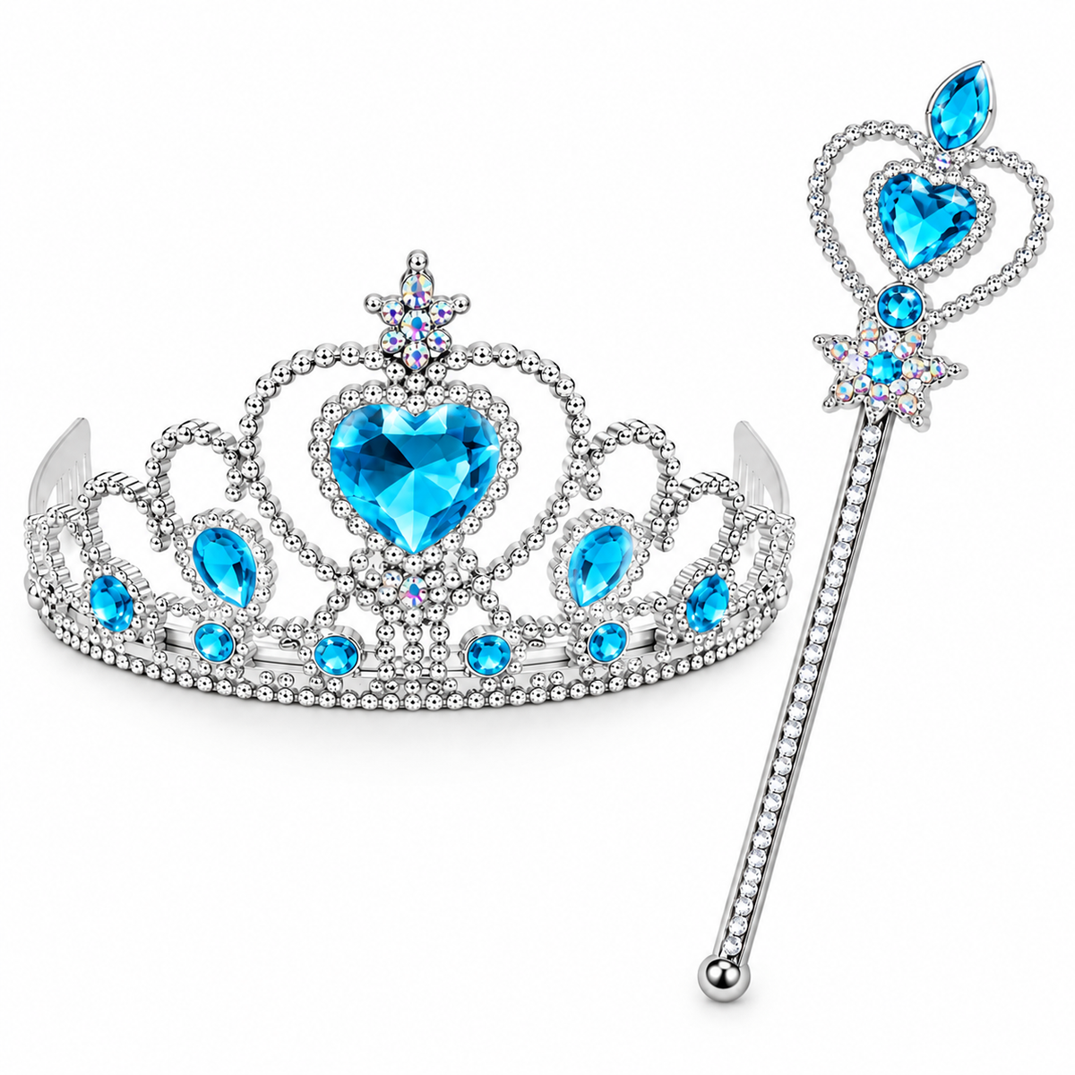 Crown & Heart Wand Set