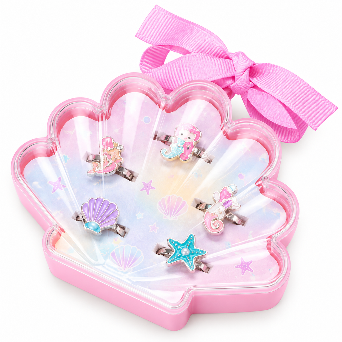 Mermaid Metal Rings Box