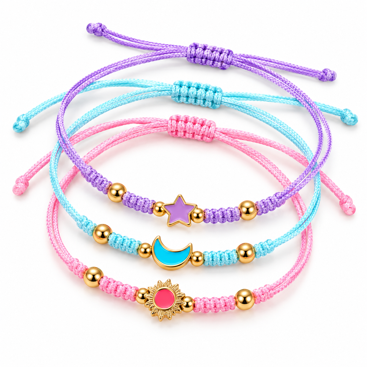 Star/Moon/Sun Bracelets