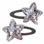 Glitter Big Star Hairclips