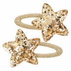 Glitter Big Star Hairclips