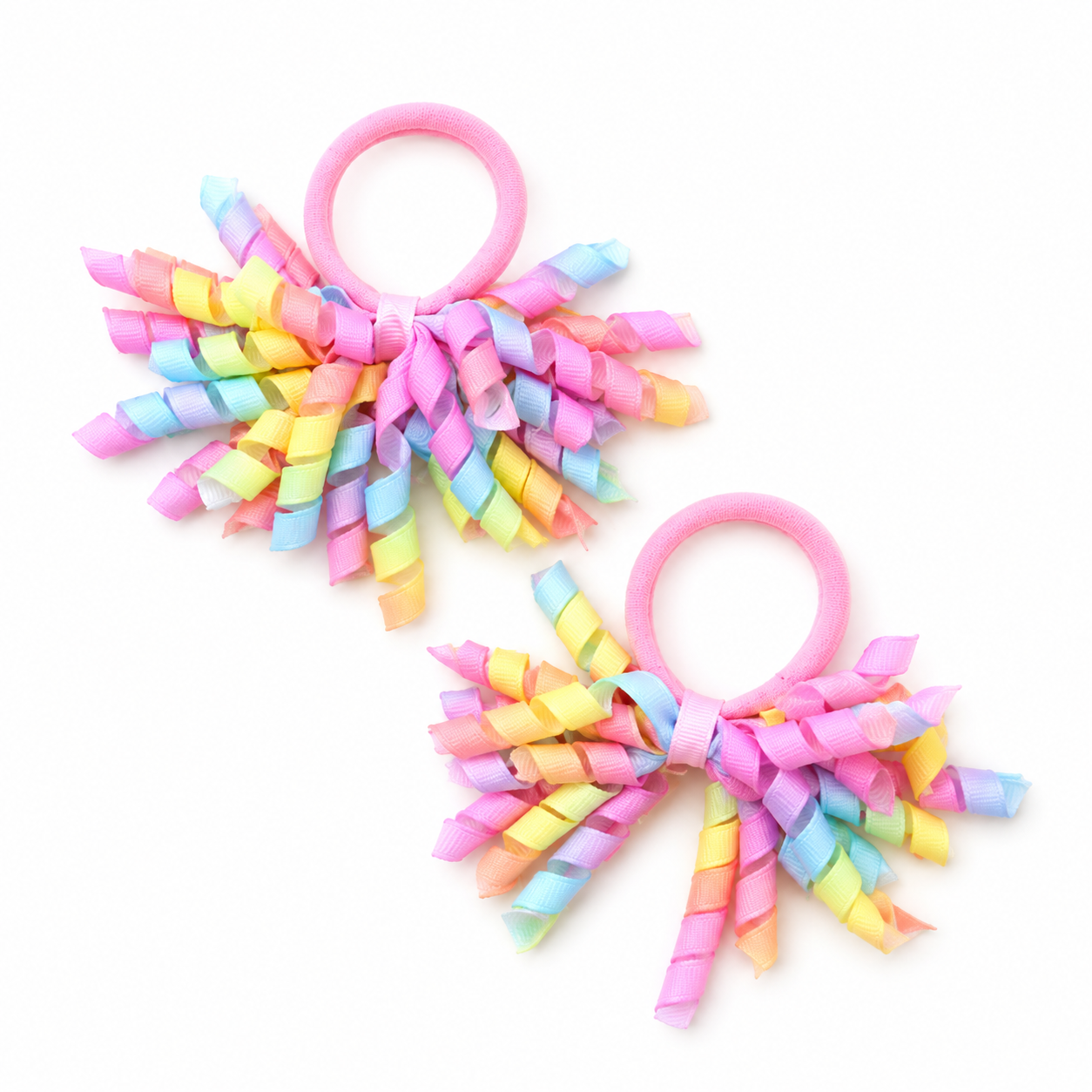 Curly Ribbon Hair Ties