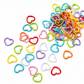 Heart Hair Rings