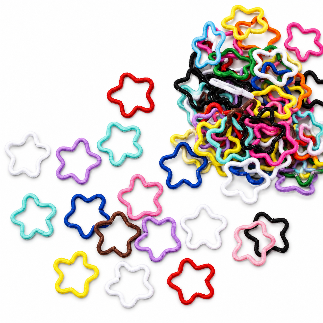 Star Hair Rings