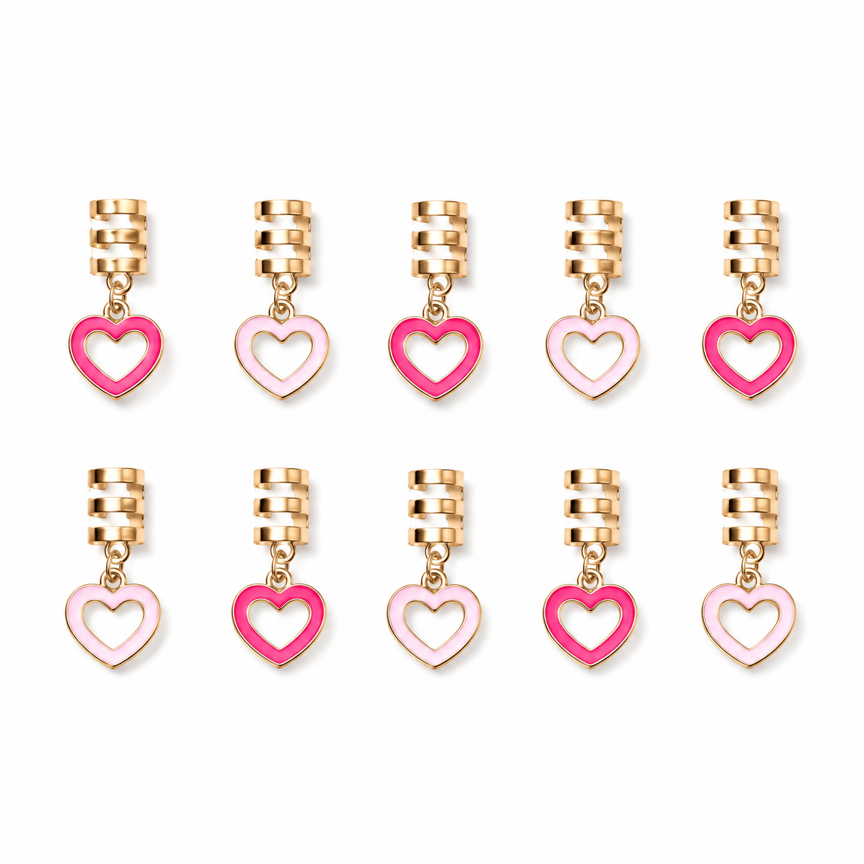 Hair Heart Pendant